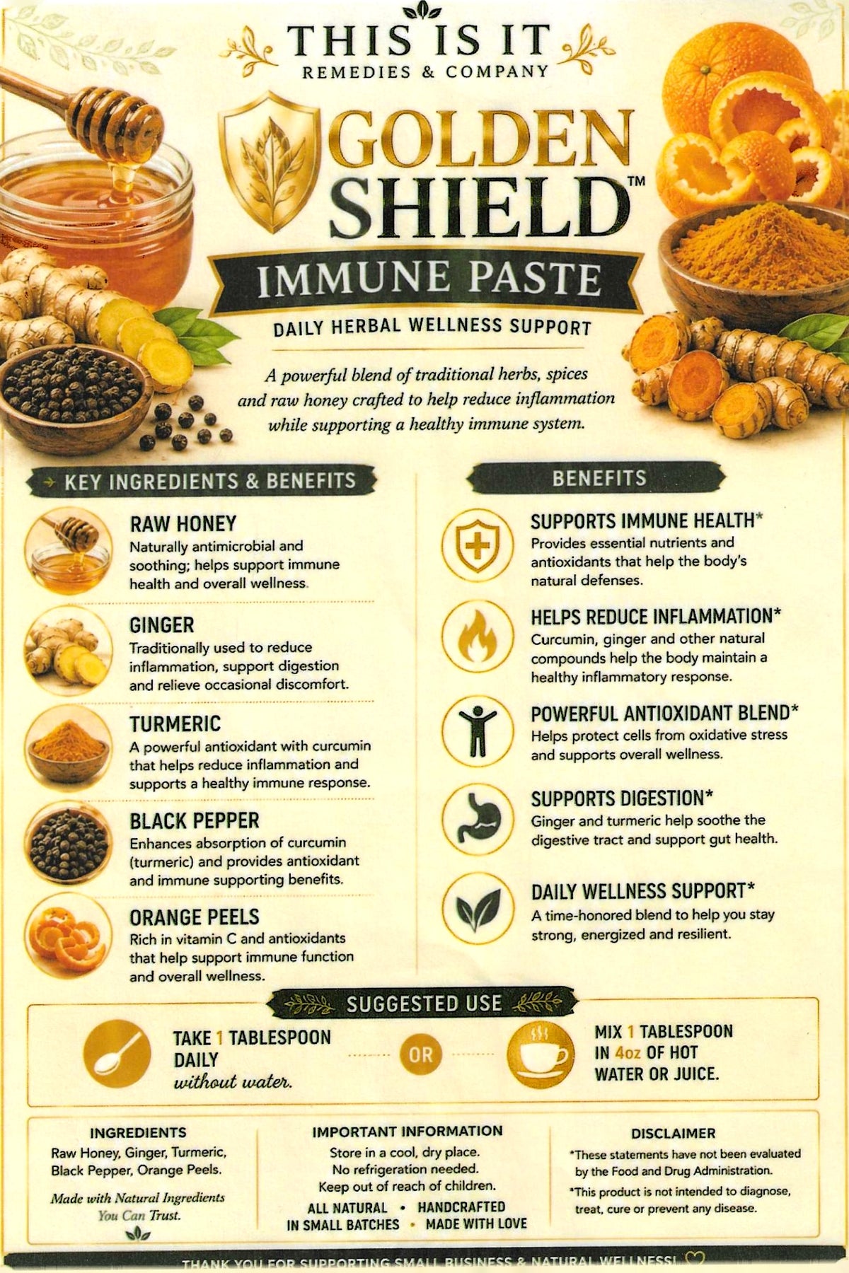 Immune Booster Paste