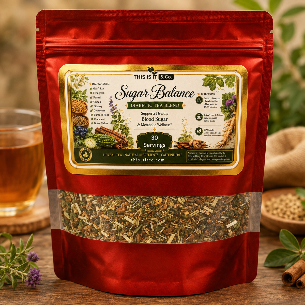SugarBalance Herbal Tea
