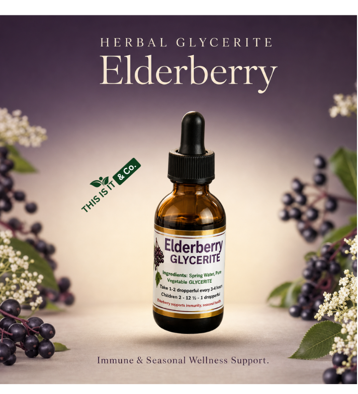 ElderBerry Glycerite