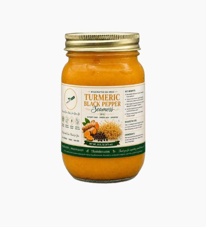 Turmeric & Black Pepper Sea Moss