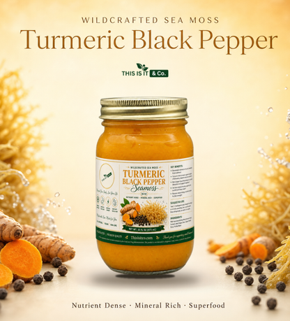 Turmeric & Black Pepper Sea Moss