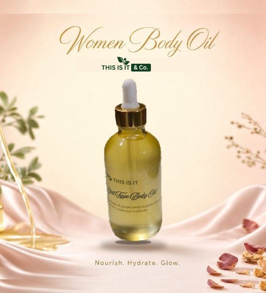 Women  Body Oil 4oz