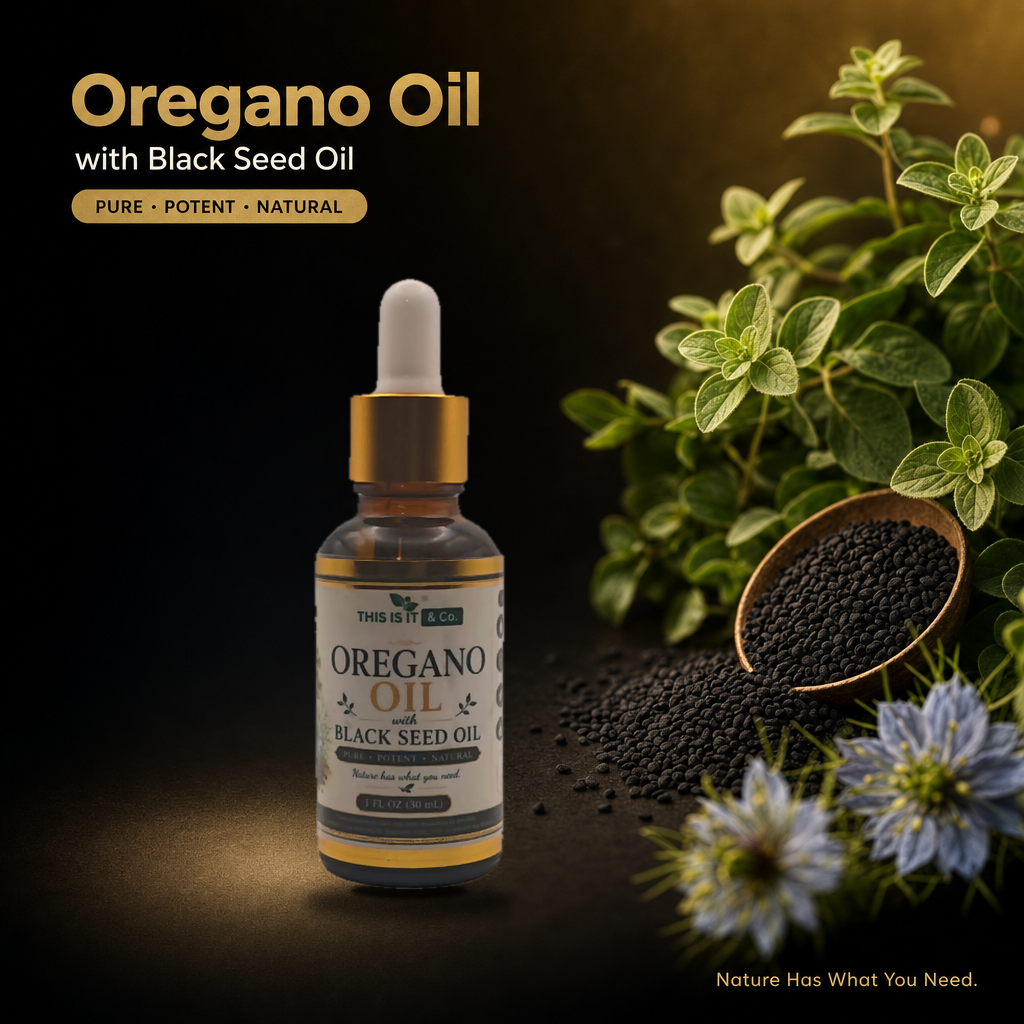 Oregano Oil with Black Seed Oil