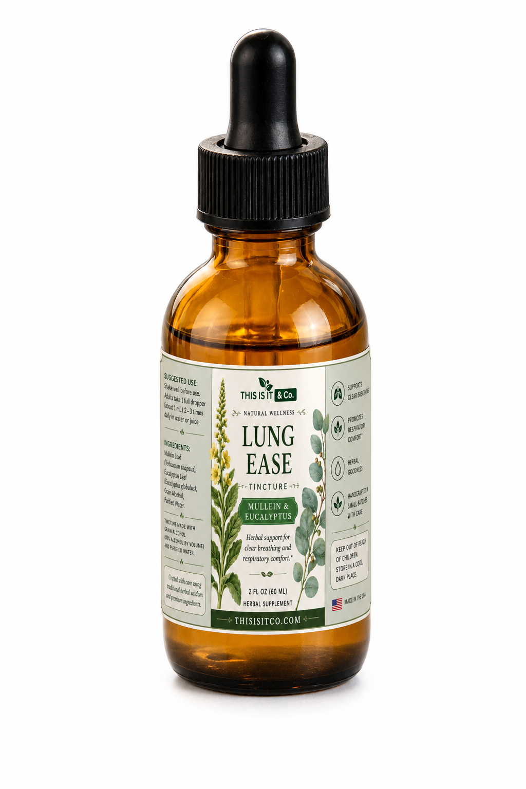 LungEase Herbal Glycerite